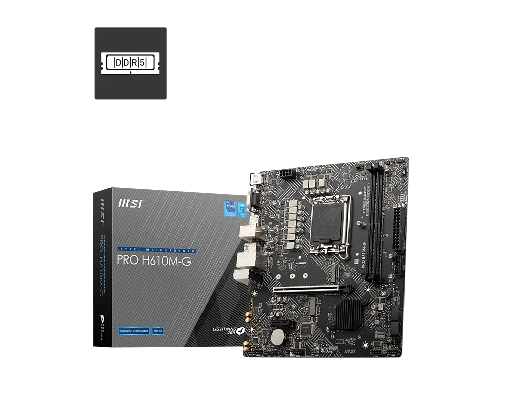 MSI PRO H610M-G